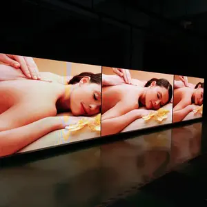 Fond de scène LED incurvé 3D avec processeur vidéo P3.91/P4.81 écran d'affichage LED 500x500mm