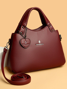 Bolsos cruzados de diseño de moda, bolsos de hombro de cuero PU de alta calidad, bolsos de mano casuales de lujo para mujer - Product Image 4