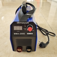 Machine à souder à l'arc à inversion IGBT portable professionnelle INTOUGH MMA-200S 200 AMP
