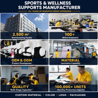 Poignées de gym sans doigts en similicuir OEM, anti-déchirure, sans craie, pour haltérophilie, powerlifting et entraînement de force