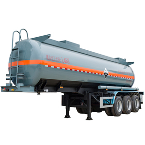 รถบรรทุกกึ่งพ่วงทำจากเหล็กทนทานรถกึ่งพ่วงแบบแขวนกรดซัลฟิวริกเข้มข้น19.9สี่เหลี่ยม - Product Image 2