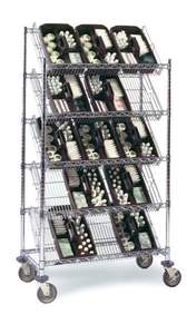 כבד חובה 5-שכבות סל חוט מדפים עם ציפוי אפוקסי שחור לאפוקסי אחסון רפואי ארגון nsf מוסמך - Product Image 4