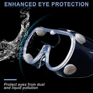 Gafas de Seguridad Antivaho con Correa Elástica Ajustable y Protectores Laterales, Gafas de Alta Calidad, Suaves, Ligeras y Económicas - Product Image 4