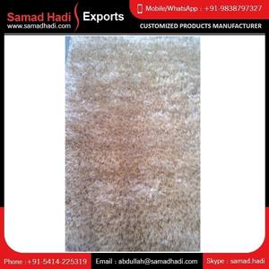 Alfombras peludas bordadas a mano abstractas de poliéster de primera calidad al por mayor, lavables y aptas para mascotas para dormitorio y sala de estar - Product Image 2