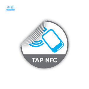 สติกเกอร์ RFID ขนาดเล็กแบบกันน้ำ คลาสสิก 1K ความถี่ 13.56MHz สำหรับระบบควบคุมการเข้าออก - Product Image 1