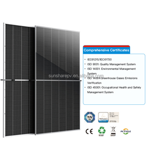 Panel Solar Monocristalino Tipo N de Trina Solar de 685W, 690W, 695W, 700W y 710W, Módulo Fotovoltaico para Sistemas Solares Conectados a la Red y Fuera de la Red, Risen <span class=keywords><strong>Sungrow</strong></span> - Product Image 5