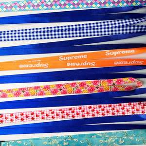 Custom Logo Jacquard Polyester Lanyard Thermal Transfer Printing Durable Eagle <b>Hook</b> Custom Colors Woven Neck Lanyard Promotion - Product Image 3