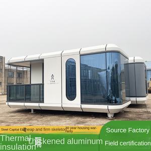 Cabaña Futurista Casa Contenedor Estilo Cápsula Espacial Característica Tecnología Paisaje Hotel Casa de Huéspedes - Product Image 2