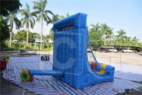 La plupart des jeux gonflables chauds shoot quatre basket-ball sport connectent quatre jeux de basket-ball cibles