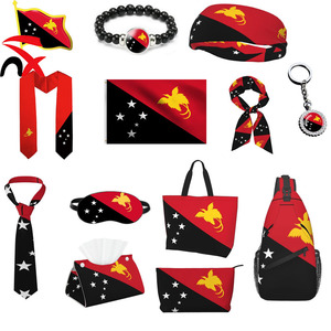 Productos de la Serie de la <span class=keywords><strong>Bandera</strong></span> de Papúa Nueva <span class=keywords><strong>Guinea</strong></span>: Gorras, Bolsos y Pulseras con Diseño Personalizado para Actividades - Product Image 1