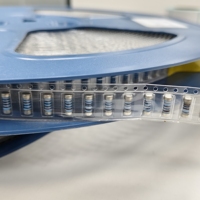 Melf SMD Metallfilm-Widerstand Blaue Beschichtung Mehrfarbiger Ring Anti-Vibration RoHS für Automobilsteuermodul Großmengen Stabile Lieferung