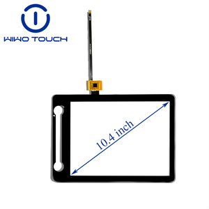 Écran tactile PCAP WIWOTOUCH 10,4 pouces, verre PMMA AG, GT928, <span class=keywords><strong>44</strong></span> canaux, interface IIC, -30~+80 pour équipement industriel - Product Image 1