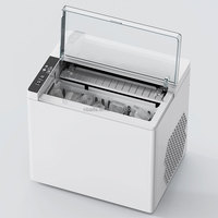 Aifa Comptoir portable 26 Lbs 9 glaçons en 6 minutes Mini machine à glace autonettoyante avec pelle à glace pour la cuisine domestique