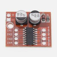 Modul Penggerak Motor Mini Dual HBridge Kontrol Kecepatan dan Pembalikan PWM untuk Motor Stepper