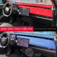 Chery Little Ant MQ-668 OLIVER Console centrale en cuir anti-éblouissement, isolante thermiquement et pare-soleil toutes saisons
