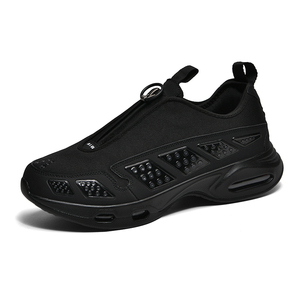 Sneaker Sportiva <span class=keywords><strong>da</strong></span> Uomo Taglie Forti, Alla Moda e Performante, Slip-on <span class=keywords><strong>con</strong></span> Tessuto Liscio e Suola Ammortizzata ad Aria per Corsa e Camminata - Product Image 5