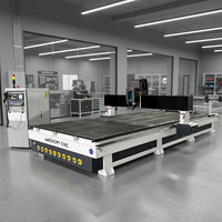 Routeur CNC 3D ATC Wisdom 1325 pour le travail du bois avec commande Syntec, servomoteur, boîte de vitesses, haute rigidité