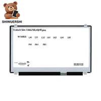 Écran LCD fin pour ordinateur portable SHIWUERSHIl 15,6 pouces LVDS 40 broches 60Hz N156BGE L41 L51 L52 L61 L62 LA1 LB1 P41 PA1 PB1