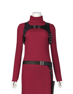 ECOWAlson ชุดคอสเพลย์สำหรับผู้หญิง, ชุดแฟนซี4 <span class=keywords><strong>Ada</strong></span> Wong ชุดมีเข็มขัดชุดฮาโลวีนชุดแฟนตาเซียคาร์นิวัลสำหรับผู้ใหญ่ - Product Image 6