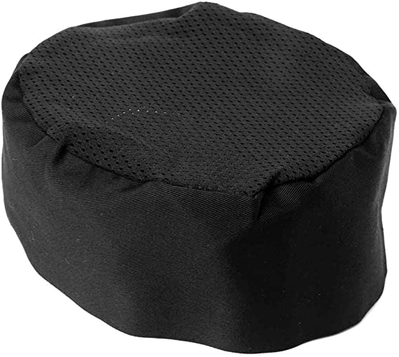 Дышащая сетчатая шляпа с черепом, шляпа для шеф-поваров с регулируемым ремешком, Черная