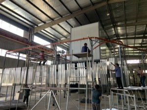 JINHAI Ligne de production entièrement automatisée Ligne de peinture électrostatique pour revêtement en poudre Pulvérisation automatique personnalisée - Product Image 2