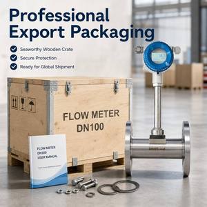 Medidor de Flujo Integral con Brida CXLUGB DN100, 1.0 ~1.5 FS, para Tratamiento de Agua, Vapor, Gas y Medición de Tuberías - Product Image 6