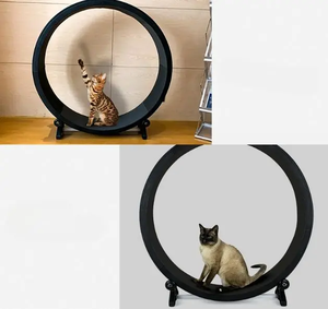 犬用家庭用トレーニング用サイレントランニングホイールEVAトレッドミル付きインタラクティブ猫登山フレーム - Product Image 1