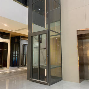 Plataforma elevadora de tracción hidráulica familiar de 400kg, elevador de uso doméstico de pisos de Casa autoconstruido - Product Image 1