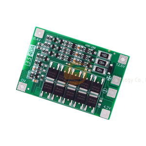 3S/4S 40A 60Aリチウムイオンリチウム電池充電器保護ボード<span class=keywords><strong>18650</strong></span> BMSドリルモーター用11.1V 12.6V/14.8V 16.8V強化/バランス - Product Image 2