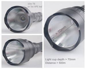 Projecteur de chasse à lumière LED, produit d'origine thaïlandaise, faisceau haut de gamme très <span class=keywords><strong>longue</strong></span> Distance <span class=keywords><strong>1</strong></span> <span class=keywords><strong>KM</strong></span>, <span class=keywords><strong>torche</strong></span> 4 x AA, <span class=keywords><strong>1</strong></span> pièce - Product Image 6