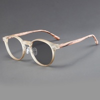 LG92 2505 Nouvelles Lunettes de Lecture Anti-Lumière Bleue Intelligentes Photochromiques à Monture Complète pour Hommes et Femmes Style Japonais Coréen Transfrontalier