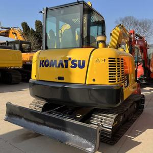 Excavadora Komatsu PC56 usada de Japón, original de alta calidad, en venta, excavadora de cadenas de segunda mano, pc55 pc60 con pocas horas de trabajo. - Product Image 3