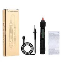 Mini testeur de diode de tension cc ca de type crayon NCV multimètre numérique intelligent de style stylo à gamme automatique avec fréquence de résistance