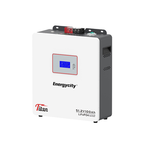 100Ah 51.2V Stackable Wall-Mounted Off-Grid Smart BMS Home <b>Energy</b> <b>Storage</b> <b>System</b> 5-10kW Output IP21 - Product Image 1