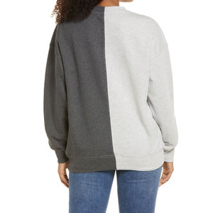 Sudadera de algodón de manga larga para mujer con logotipo personalizado de alta calidad, transpirable, informal, de color liso y ligera. - Product Image 5