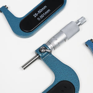 <span class=keywords><strong>0</strong></span>-25mm25-<span class=keywords><strong>50mm</strong></span> 50-75mm 75-100mm <span class=keywords><strong>0</strong></span>.01mm serie di strumenti di misurazione al di fuori di micrometri Set di <span class=keywords><strong>0</strong></span>-100mm diametro esterno Set - Product Image 6