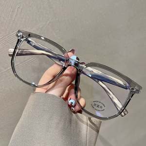 Gafas de Computadora Cuadradas Retro 2025 con Logotipo Personalizado para Hombre y Mujer, Monturas de Gafas con Textura de Madera TR90 Anti Luz Azul para Hombre y Mujer - Product Image 3