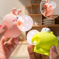 Jouet anti-stress mignon en forme d'animal à presser, nouveauté pour le bureau, pingouin, grenouille, mouton, escargot, boîte surprise, vente en gros