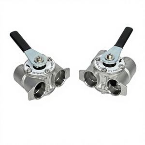 Vanne de contrôle de <span class=keywords><strong>d</strong></span>érivation pour <span class=keywords><strong>adoucisseur</strong></span> <span class=keywords><strong>d</strong></span>'<span class=keywords><strong>eau</strong></span> en acier inoxydable 304 Fleck Brand 5600, raccord NPT femelle 1'' 3/4 pouce, garantie 3 ans - Product Image 1