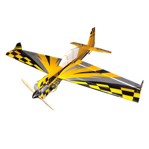 <span class=keywords><strong>Avion</strong></span> <span class=keywords><strong>RC</strong></span> acrobatique 3D ZYHOBBY, modèle à aile fixe professionnel à essence, haute performance, <span class=keywords><strong>kit</strong></span> d'<span class=keywords><strong>avion</strong></span> en bois de <span class=keywords><strong>balsa</strong></span> jaune - Product Image 3