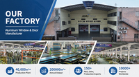 Ventanas de Aluminio con Doble y Triple Acristalamiento, Puertas y Ventanas Abatibles de Aluminio, AMJ NFRC Csa, Pedidos al por Mayor, Directo de Fábrica, OEM