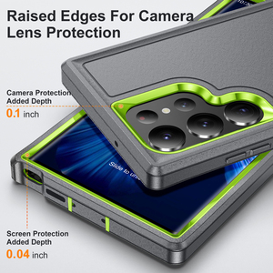 Funda Protectora 3 en 1 con Soporte, Funda de TPU y PC para <span class=keywords><strong>Samsung</strong></span> S23 Plus, Funda Resistente a Golpes para <span class=keywords><strong>Samsung</strong></span> S23 Ultra - Product Image 3