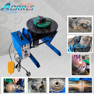 Posicionadores de Soldadura Automáticos Giratorios de Carga de 50 kg, Posicionador de Soldadura/Mesa Giratoria para Tuberías, Compra Directa en China - Product Image 1