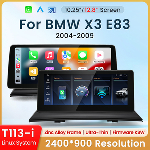 HFmidia 2026 New Linux <b>System</b> 10.25 12.8inch Thin screen For BMW X3 E83 CCC <b>Wireless</b> CarPlay Auto Car Video Players - Product Image 2