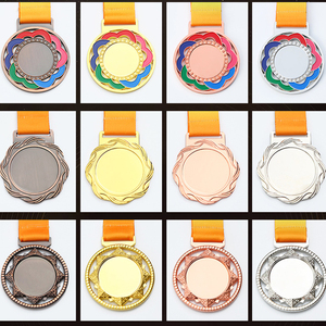 Fabrication de médailles Pas de minimum métal Football Football Basketball Volleyball <span class=keywords><strong>Gymnastique</strong></span> Danse Sport Médailles de course Médaille vierge personnalisée - Product Image 5
