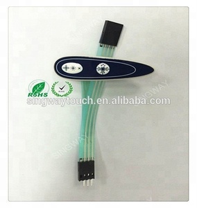 สวิตช์เมมเบรนแบบสองปุ่มสำหรับอุปกรณ์การแพทย์ - Product Image 4
