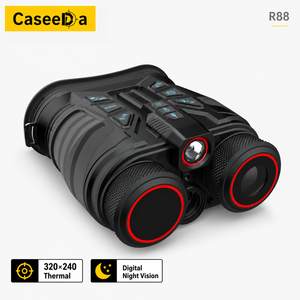 กล้องส่องกลางคืนแบบตรวจจับความร้อน R88 พร้อม GPS วัดระดับความสูง, กล้องส่องทางไกลแบบหลายโหมด, แบตเตอรี่ 5000mAh สำหรับการค้นหา และชุดอุปกรณ์ยุทธวิธี 4-in-1 - Product Image 5