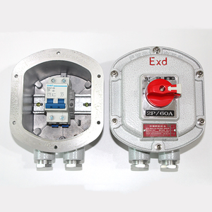 Disjoncteur antidéflagrant IP65 IIB IIC, équipement de contrôle d'usine personnalisé, interrupteur industriel pour navires océaniques - Product Image 6