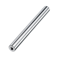 D25x300 mm - 150 °   Imán de Barra Resistente a Altas Temperaturas - Con Orificio para Tornillo en un Lado - Antioxidante y Hermético