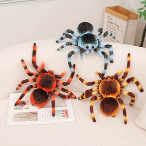Poupée en peluche créative en forme d'insecte araignée, jouet d'effaroucheur, marionnette <span class=keywords><strong>de</strong></span> farce, accessoire <span class=keywords><strong>de</strong></span> décoration d'Halloween - Product Image 1